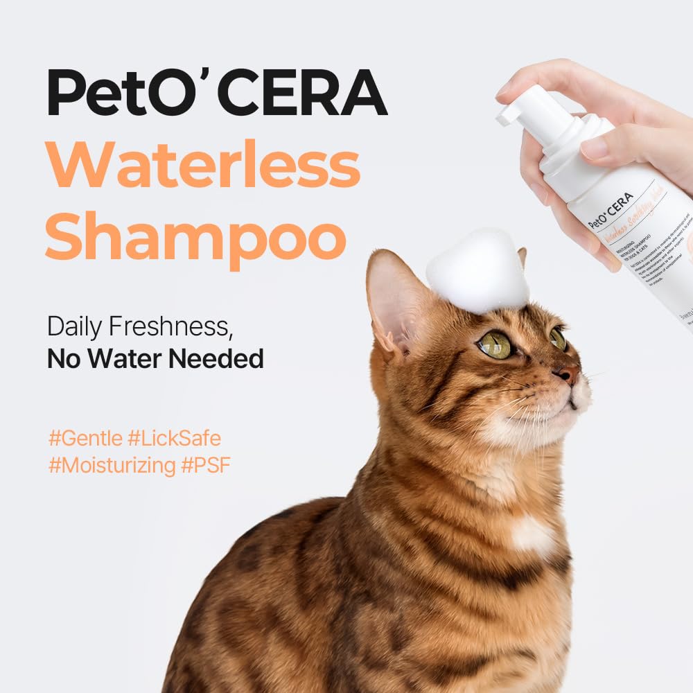 PetO’Cera Breezytail: limpieza rápida entre baños para perros y gatos.