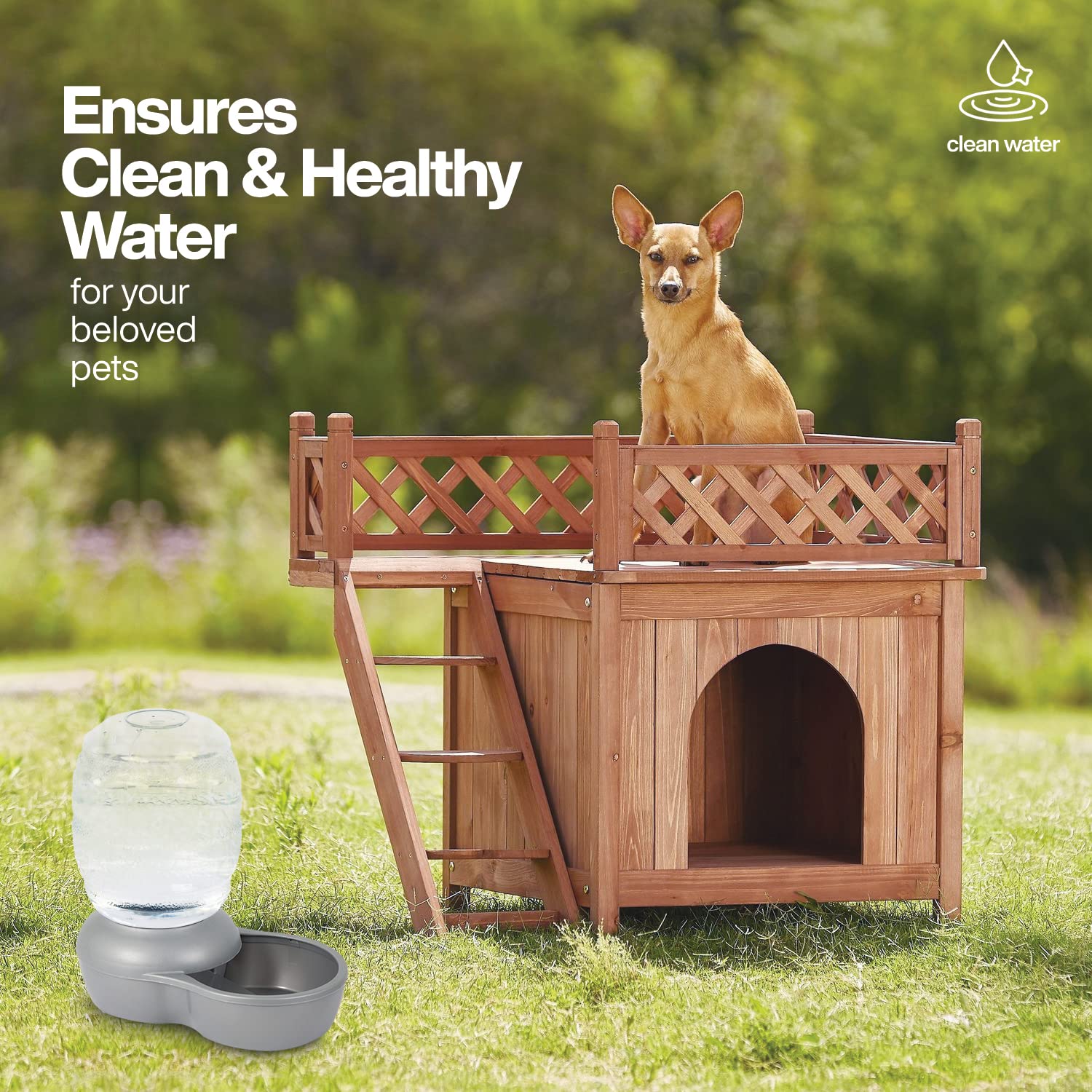 BRENSTEN pack de 12 filtros para fuentes de mascotas