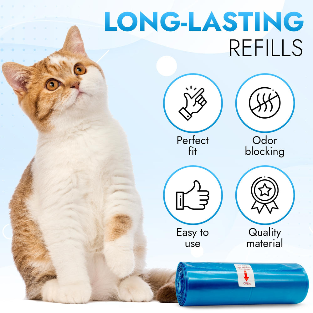 BrightOn diseño con ajuste perfecto para el cubo Litter Genie Easy Roll.