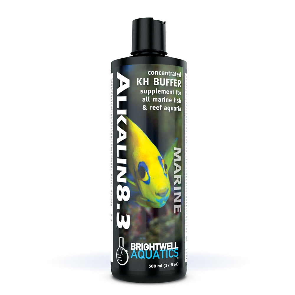 Brightwell Aquatics Alkalin8.3: vertido de botella para estabilizar KH y pH