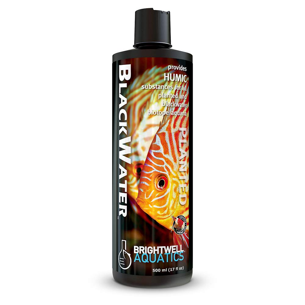 Brightwell Aquatics BlackWater botella frontal con fórmula de humatos