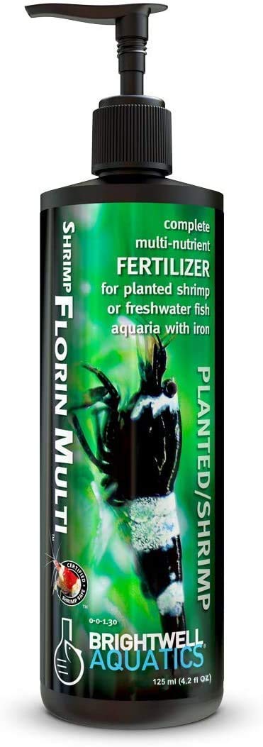 Brightwell Aquatics Shrimp FlorinMulti: nutriente para plantas, promueve crecimiento en acuarios.