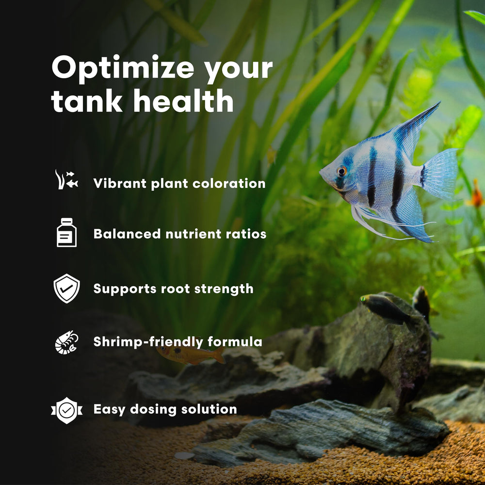 Brightwell Aquatics Shrimp FlorinMulti: apto para acuarios de agua dulce con camarones.