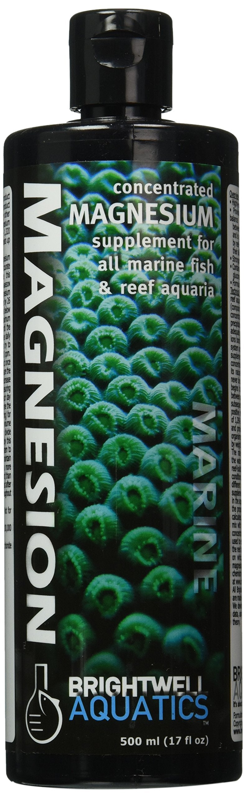 Brightwell Aquatics Magnesion: frasco frontal para apoyar magnesio en arrecifes