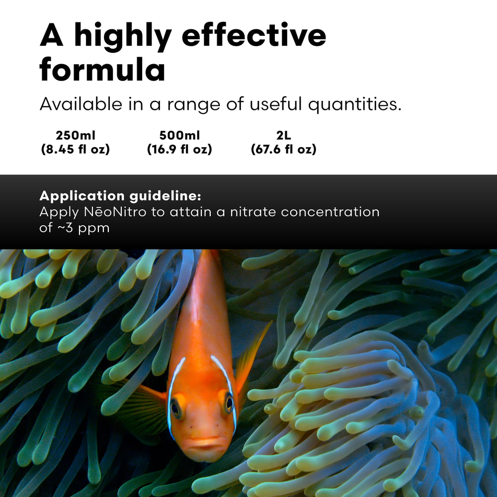 NeoNitro Brightwell Aquatics, biomasa microbiana en crecimiento para reciclaje.