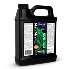 NeoNitro Brightwell Aquatics, frente de la botella, fuente de nitrógeno para arrecifes.