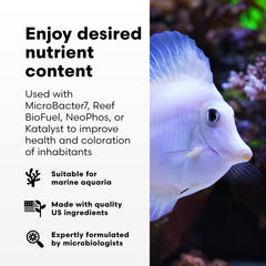 NeoNitro Brightwell Aquatics, dosis diaria para equilibrar nutrientes.