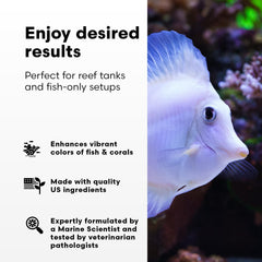 Brightwell Aquatics Rēplenish, dosificacion-en-acuario: mantiene trazas esenciales para fauna marina