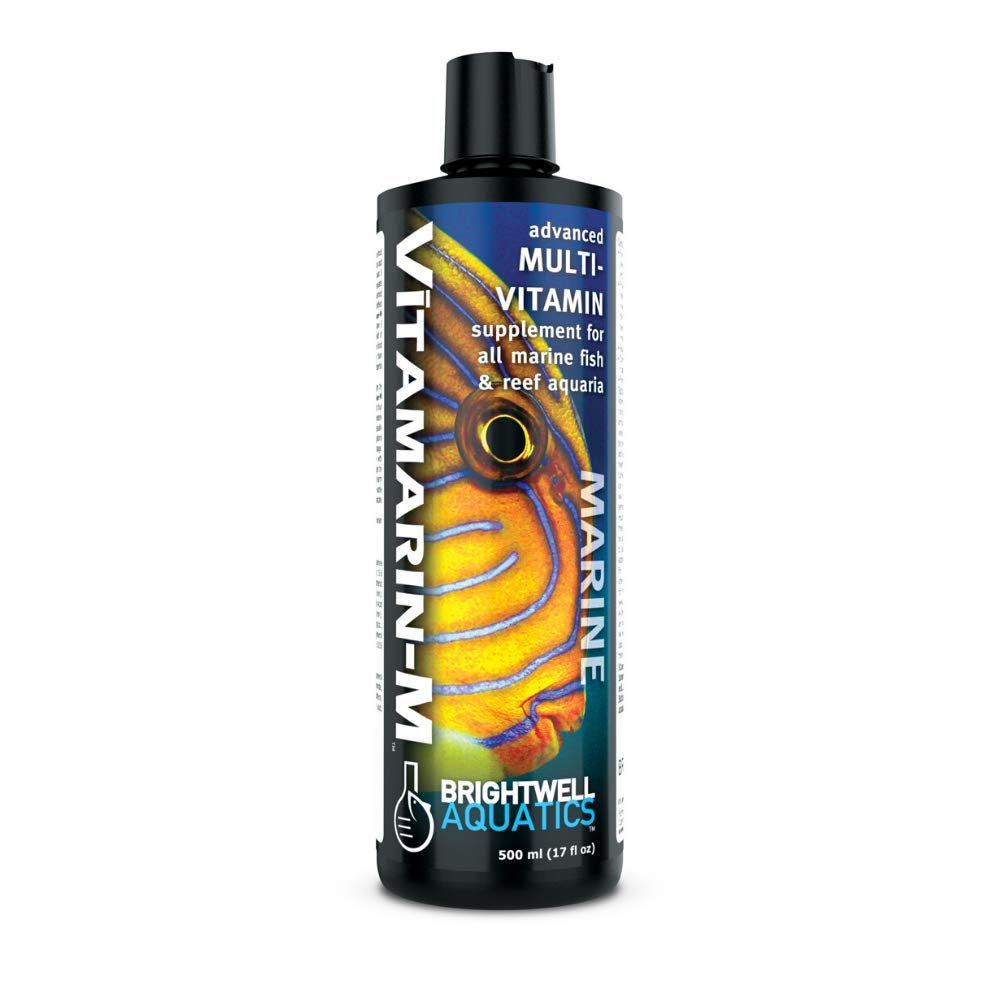 Vitamarin-M de Brightwell Aquatics, botella para suplementar peces y corales
