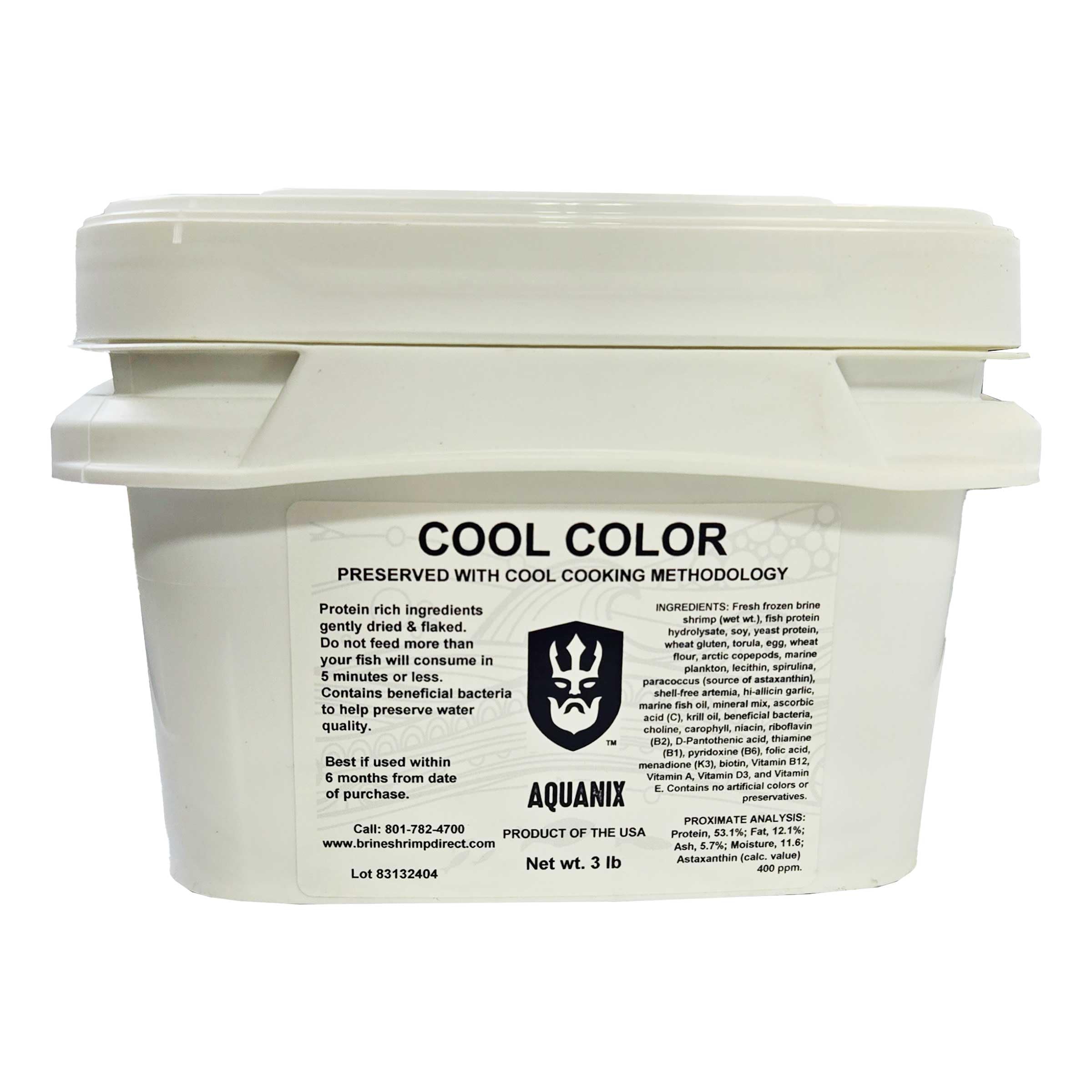 Brine Shrimp Direct copos color en peces tropicales para intensificar el color.