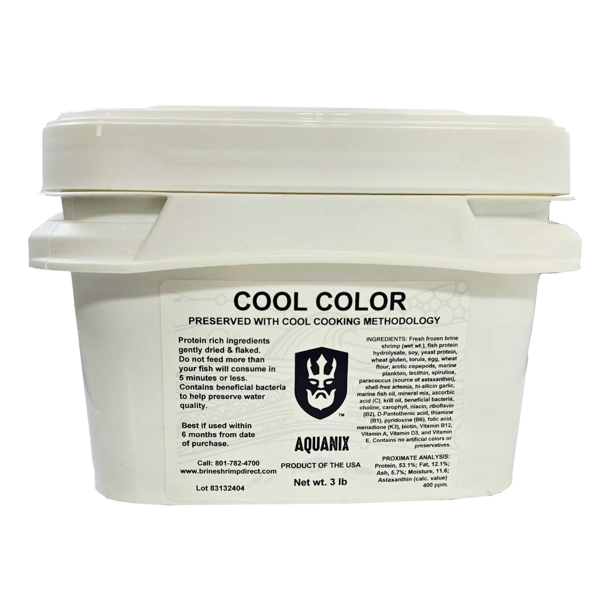 Brine Shrimp Direct copos color en peces tropicales para intensificar el color.
