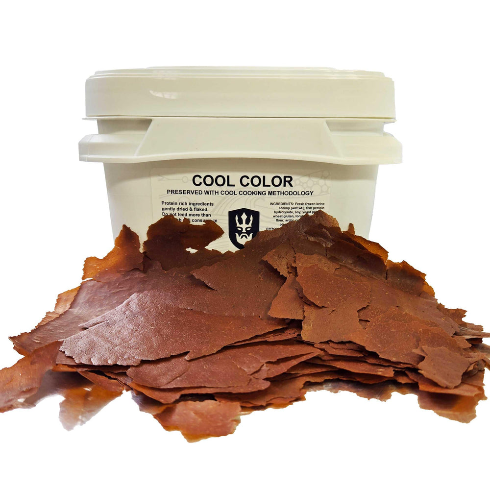 Brine Shrimp Direct detalle copos, nutren la dieta de peces grandes.