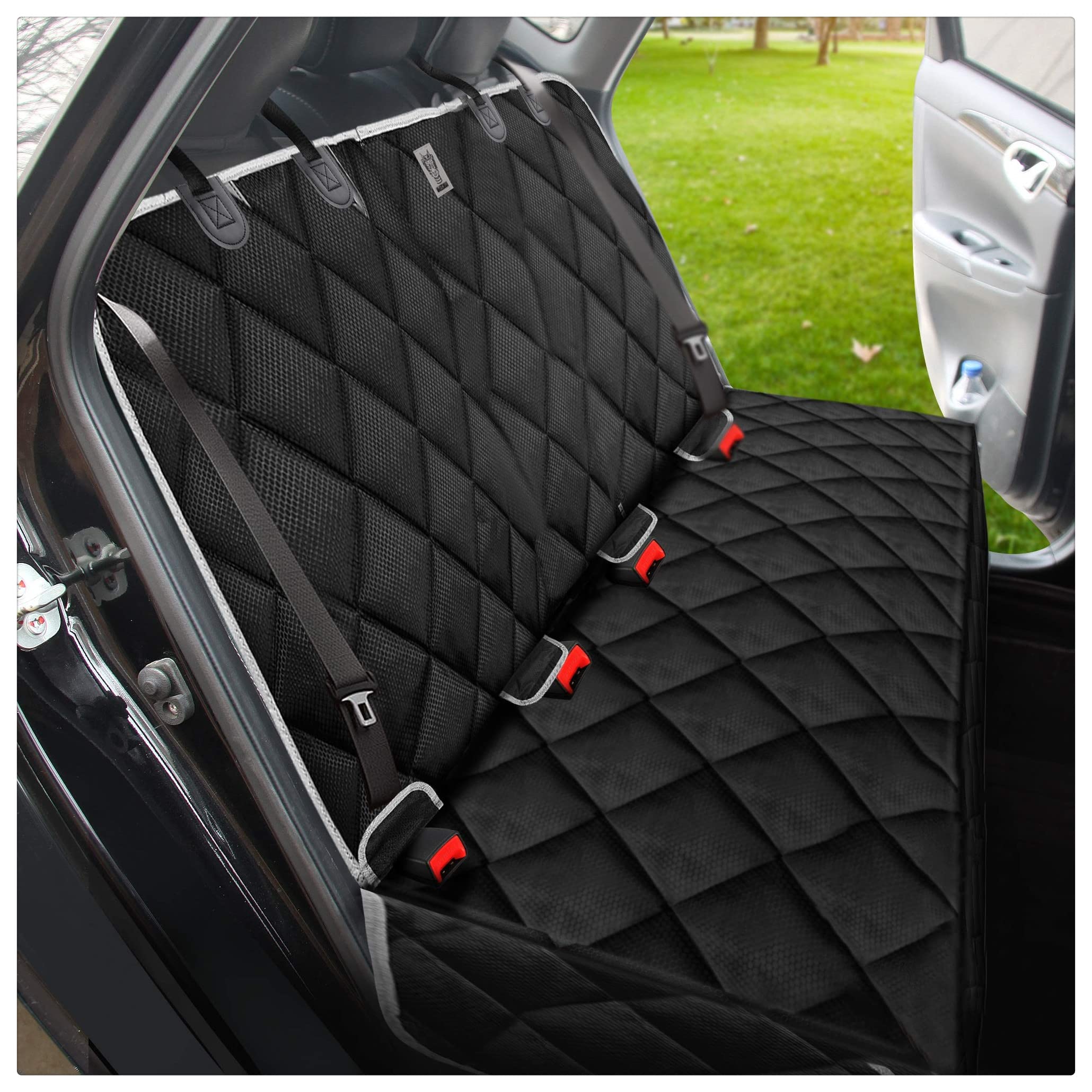 BRONZEMAN asiento trasero impermeable para coche, protección duradera.