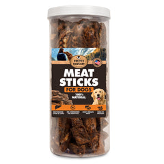 BRUTUS & BARNABY empaque de tiras de órganos; snack saludable para perros y gatos.