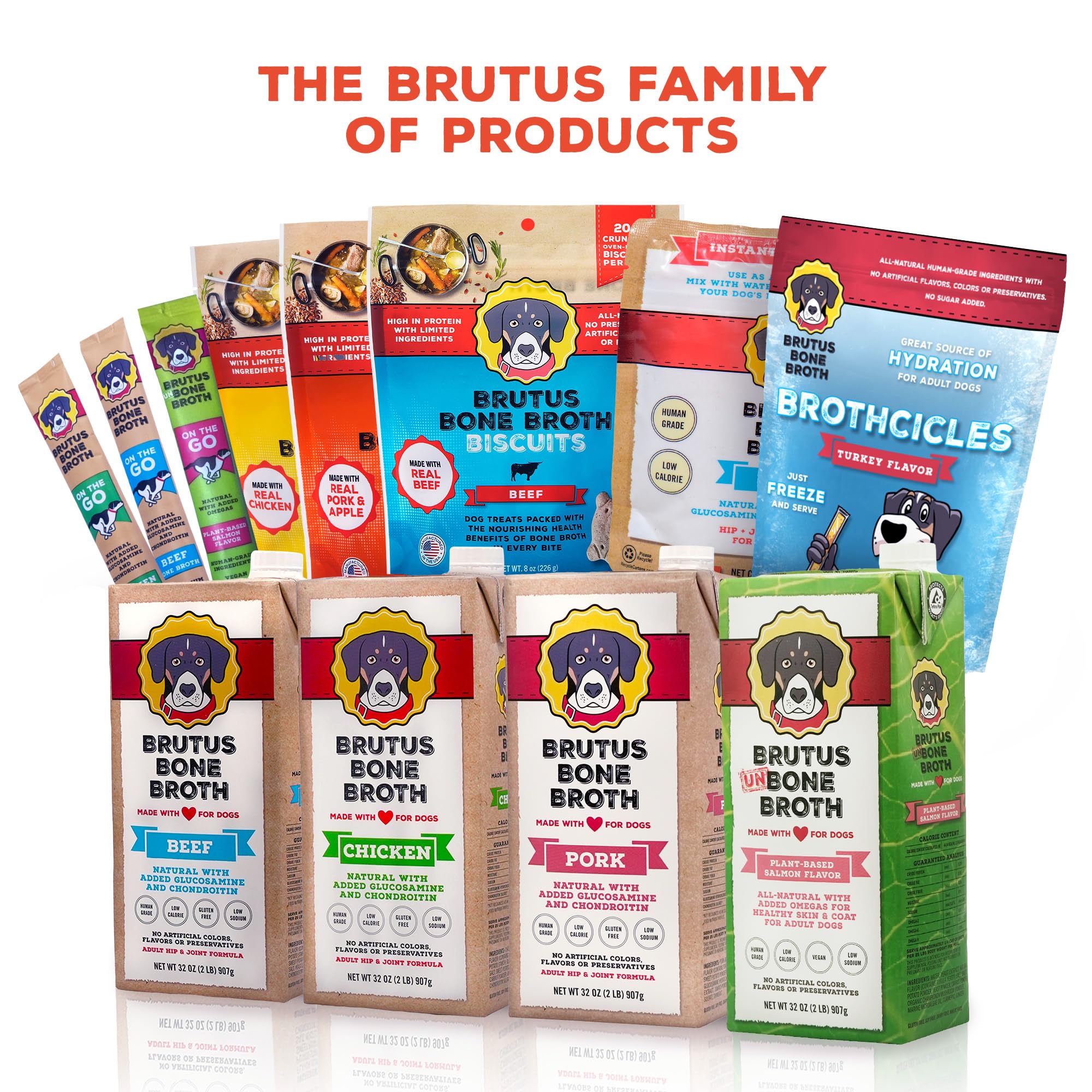 Brutus Broth presentación de 3.5 oz, conveniente para viajes