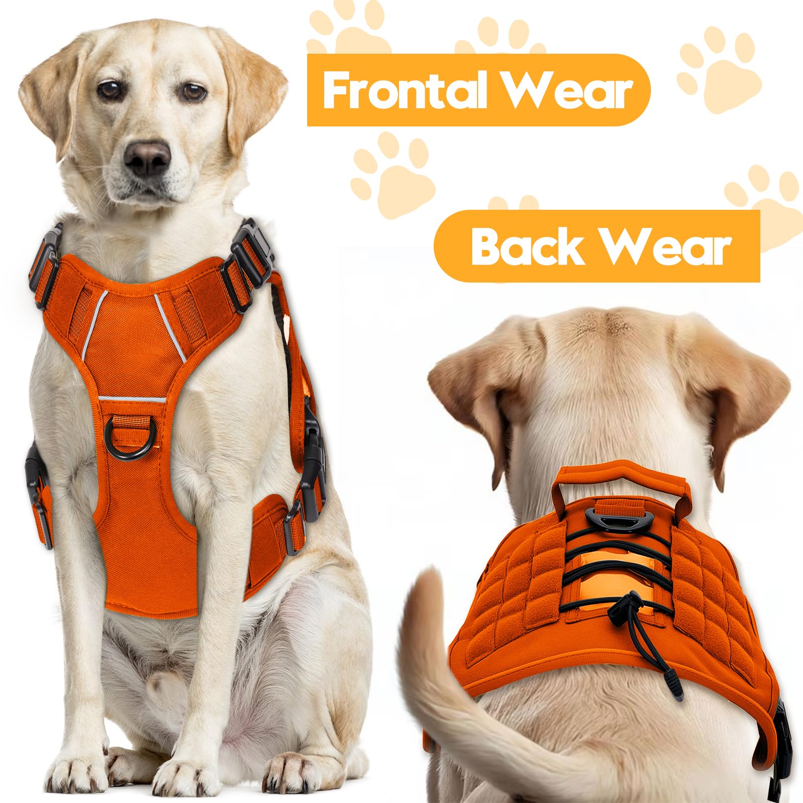 Bruvoalon: ajuste de 4 vías para adaptar el arnés al perro
