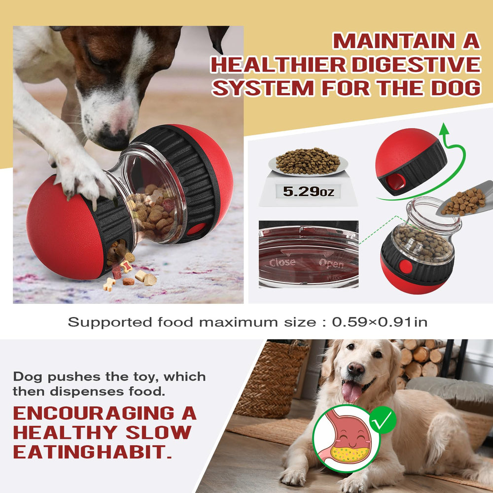 BSISUERM Ajuste-tamano-alimento, se adapta a diferentes croquetas para perros.