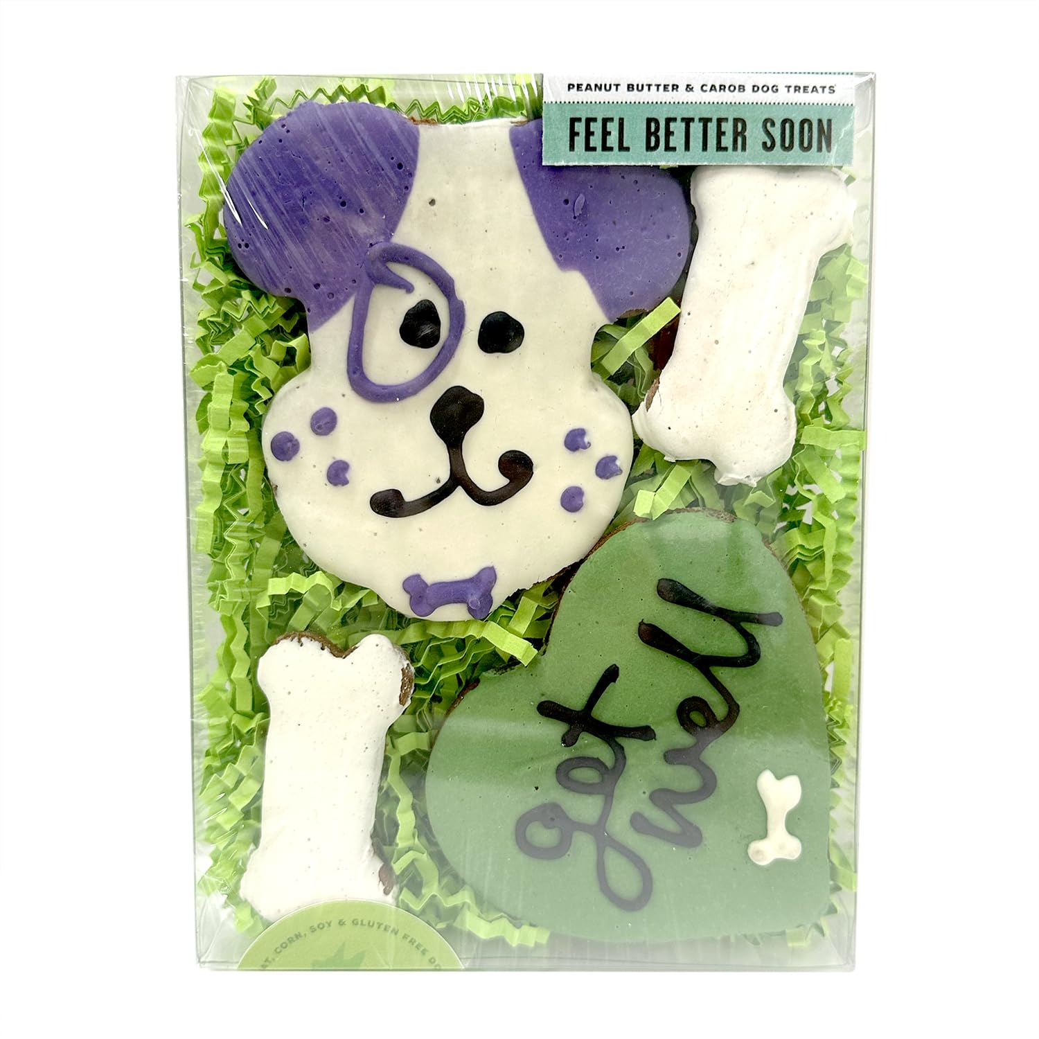 Bubba Rose galletas decoradas para perro en presentacion, ideal para celebrar momentos.