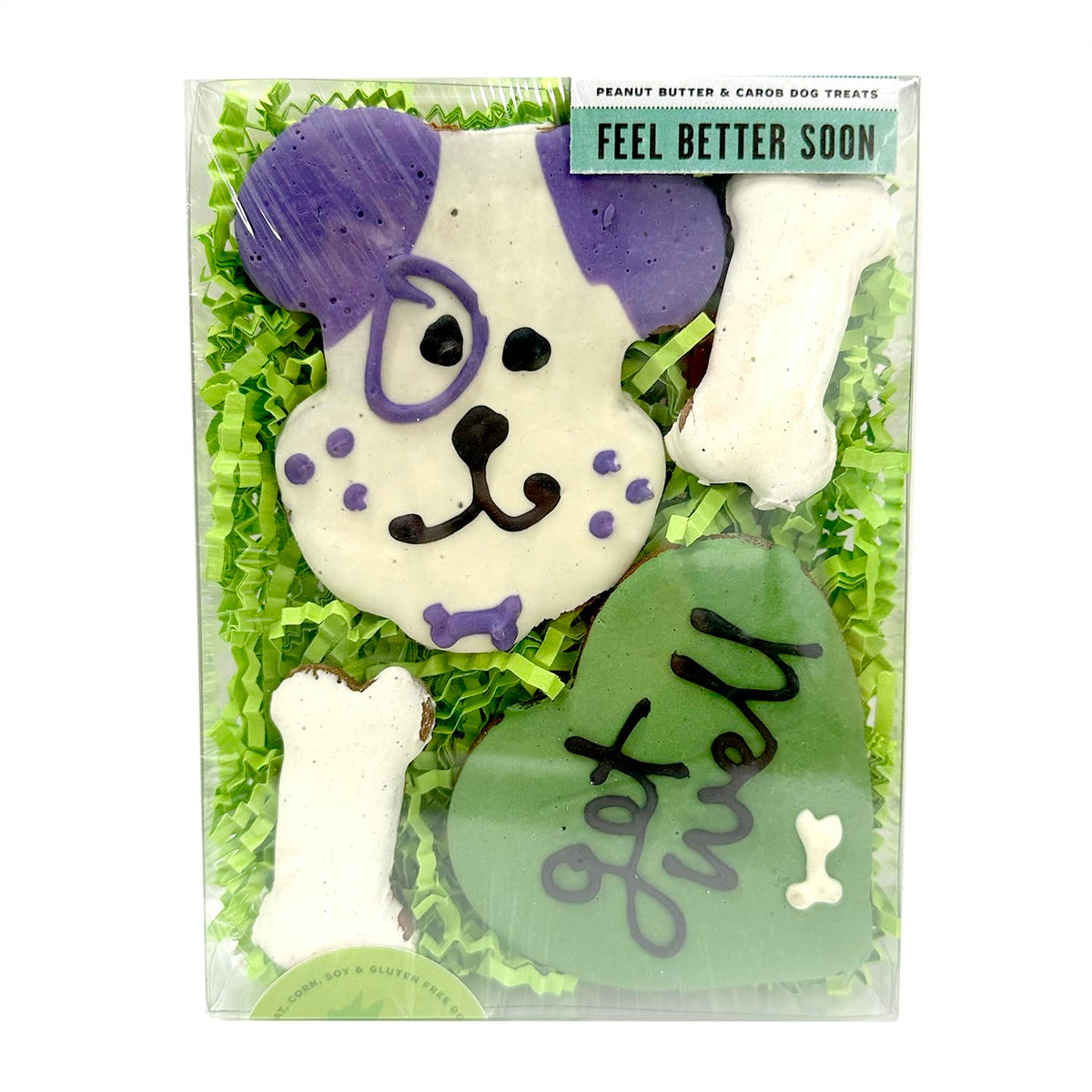 Bubba Rose galletas decoradas para perro en presentacion, ideal para celebrar momentos.