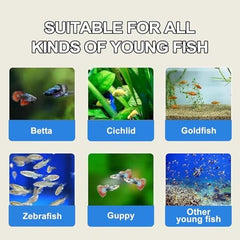 Bubble Magus, huevos de artemia: alta tasa de eclosión para alimentar jóvenes peces.