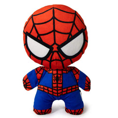 Juguete Buckle-Down para perros Spider-Man con pitido para juego activo.