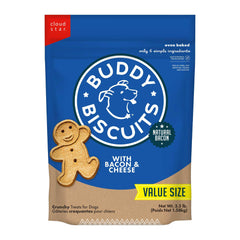 Buddy Biscuits bolsa-3-5-libras, galletas crujientes para perros como premio diario.