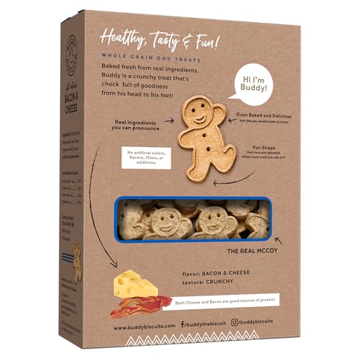 Embalaje Buddy Biscuits hecho en Estados Unidos, opción de snack de calidad