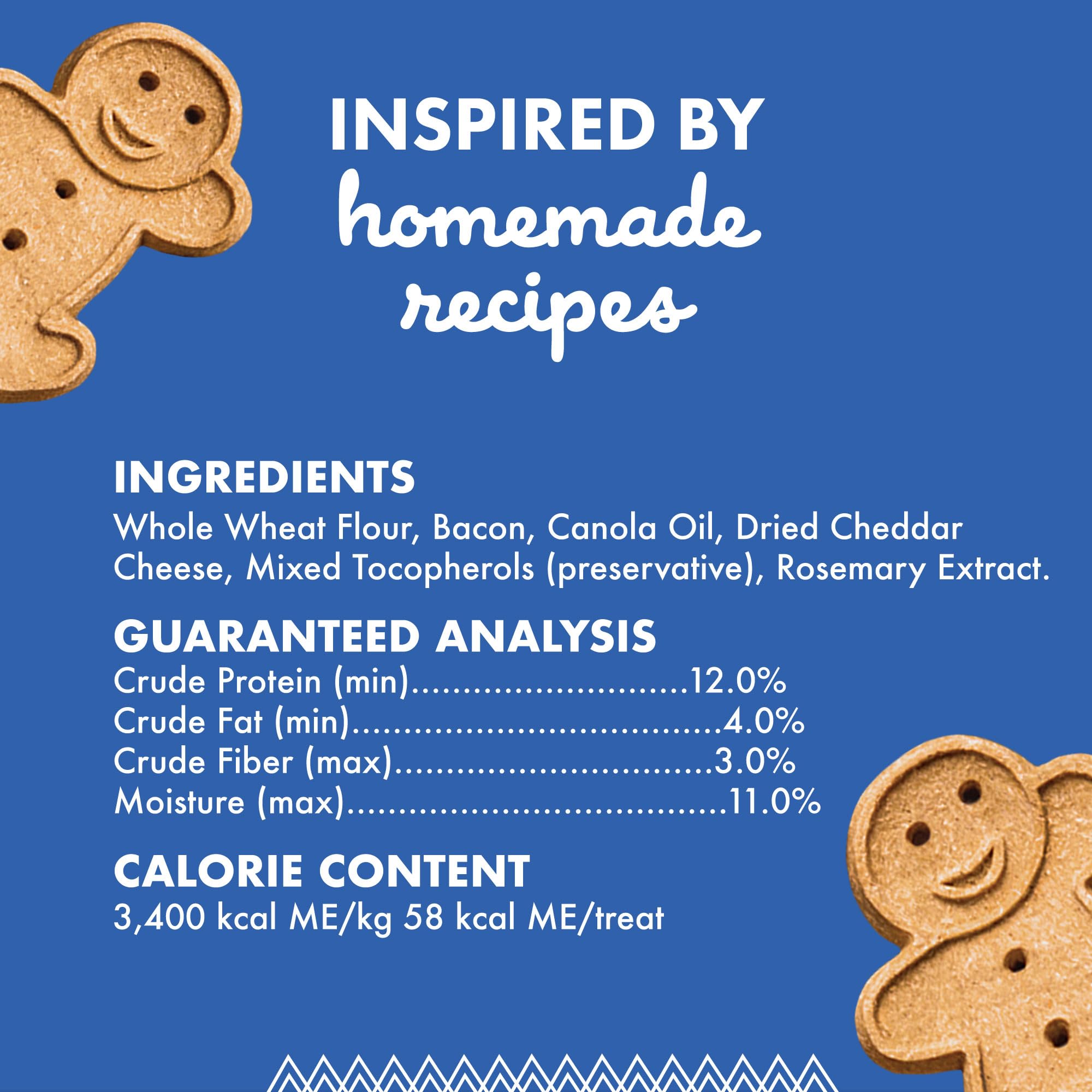 Buddy Biscuits galletas-crujientes, textura satisfactoria para morder.