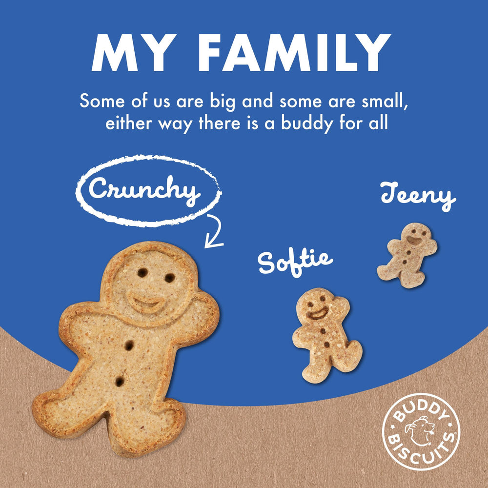 Buddy Biscuits aptos-para-todos-los-tamanos, snack versátil para perros.