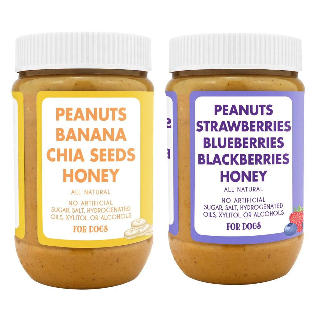 Buddy Budder Barkin Banana: textura cremosa para untar sobre galletas o fruta.