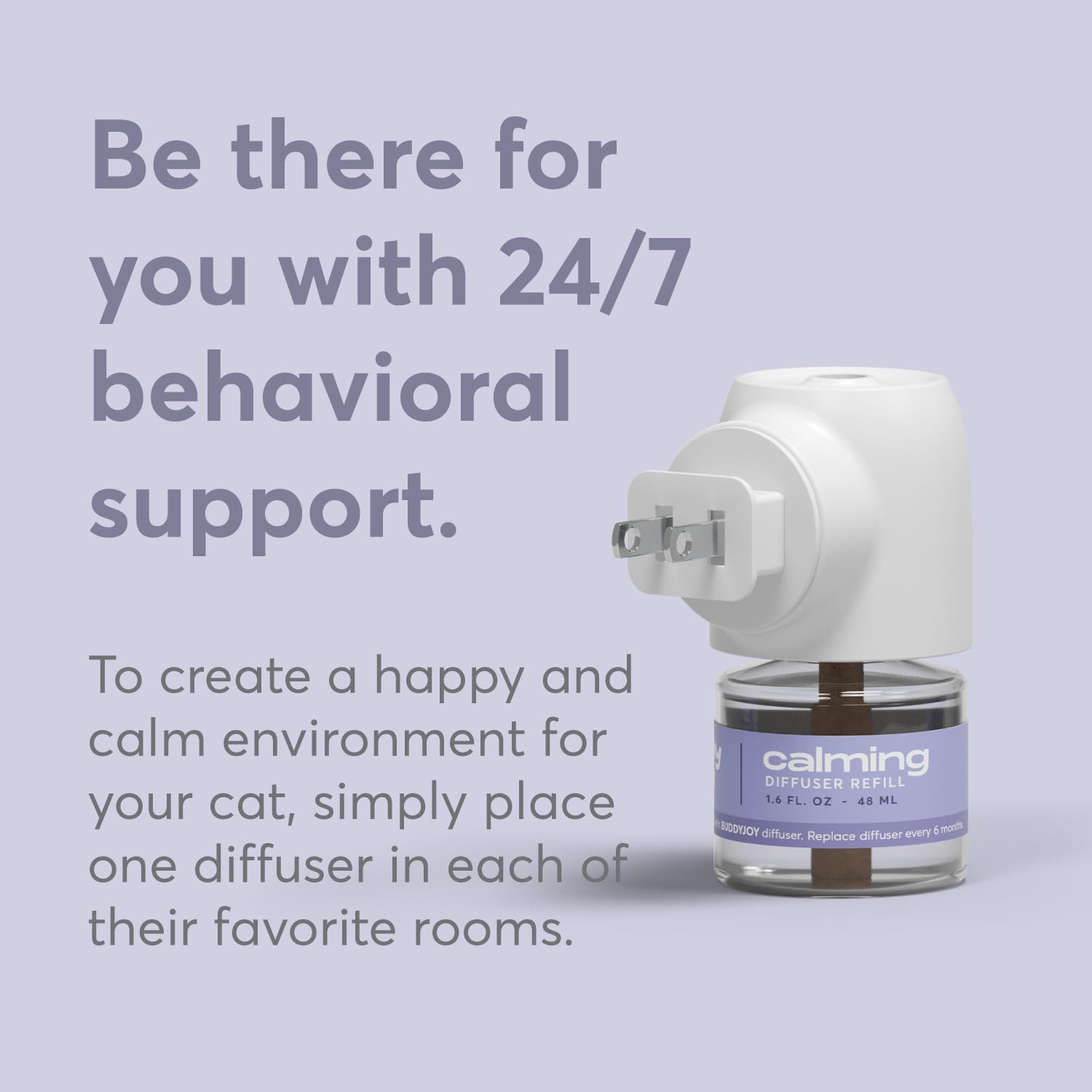 Ambiente hogareño tranquilo con BuddyJoy, ideal para noches y visitas ruidosas.