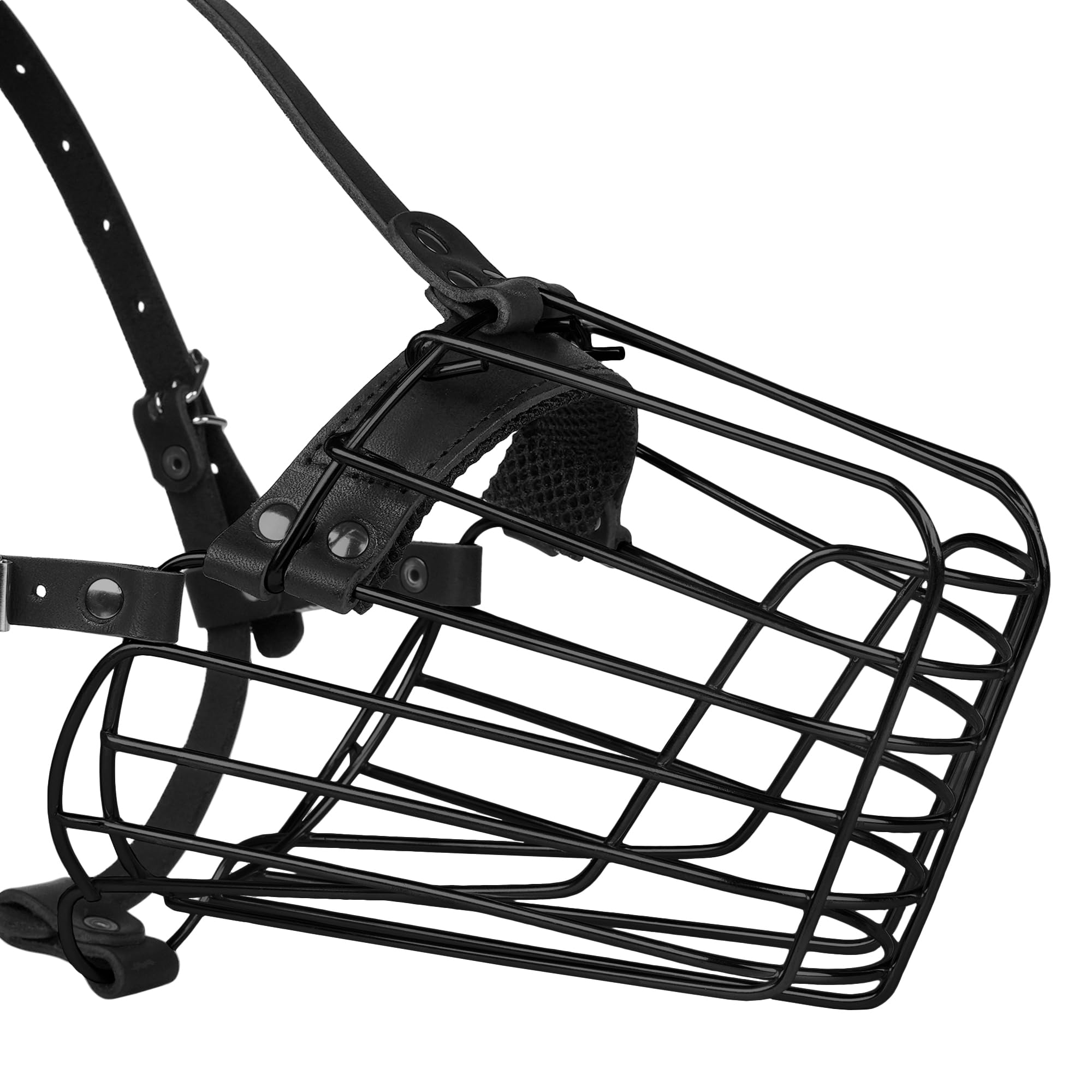 Bozal BUDKAS jaula para entrenamiento seguro y control de conducta.