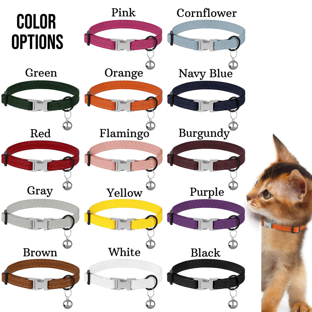 Collar BUDKAS en 14 colores para expresar la personalidad del gato.