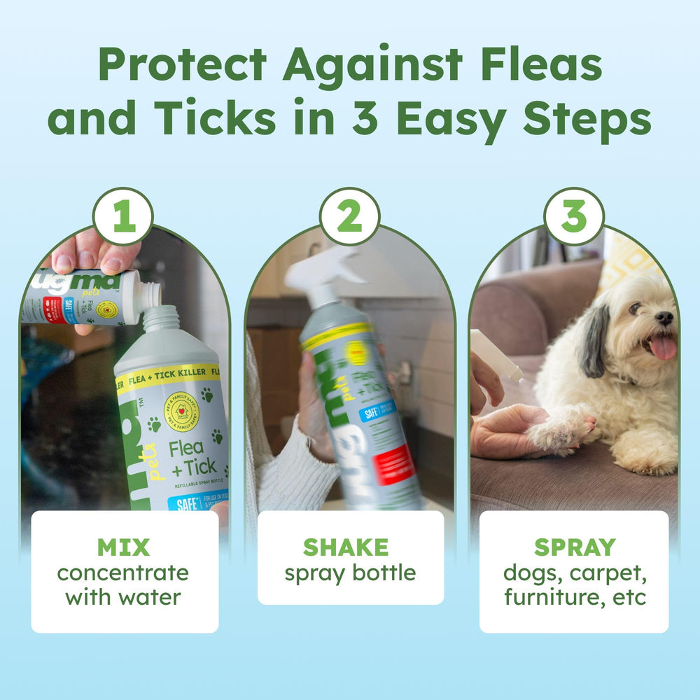 Uso interior y exterior para hogares con mascotas con BugMD.