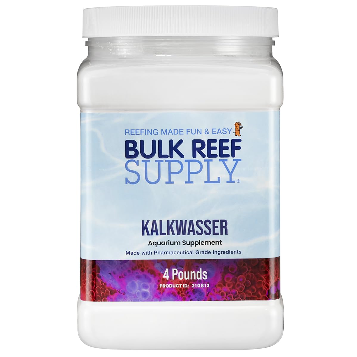 Kalkwasser de Bulk Reef Supply en contenedor ATO para dosificación continua