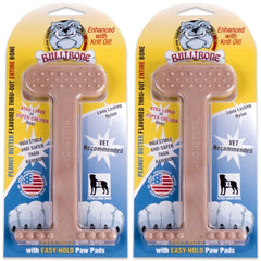 Bullibone hueso de nylon duradero para perros grandes, masticación segura