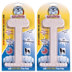Bullibone hueso nylon duradero para perros grandes mejora masticación segura