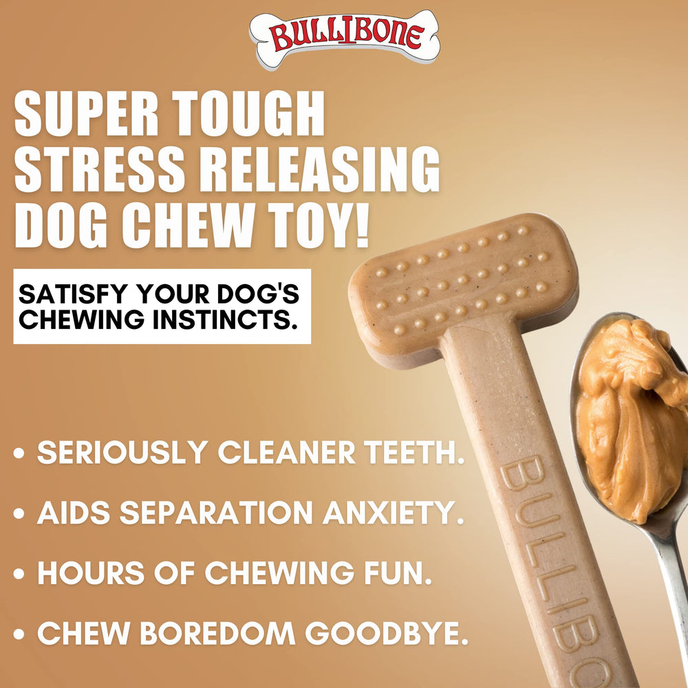 Bullibone sabor mantequilla de maní impregna el hueso para un sabor duradero