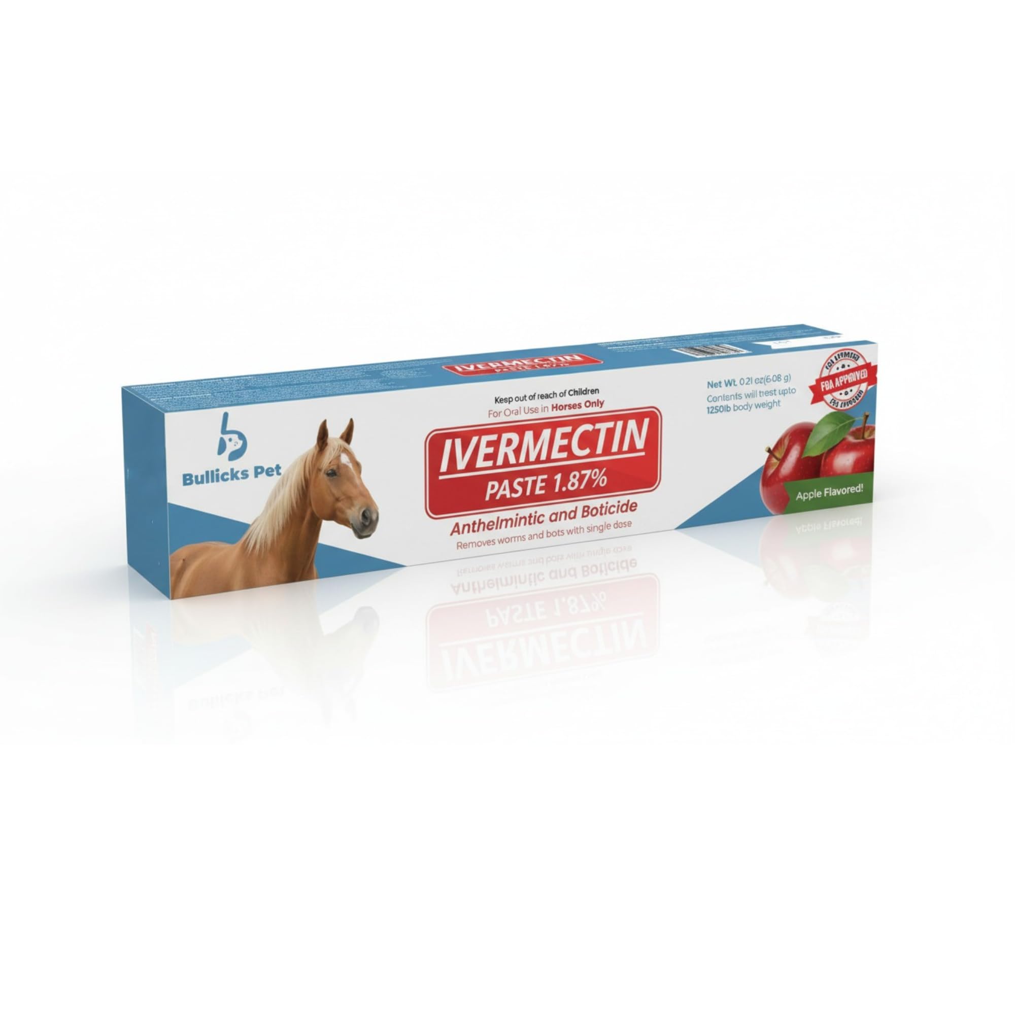 Gel suave Bullicks Pet sabor manzana facilita toma diaria