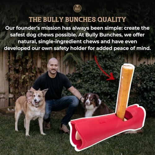 Bully Bunches peso por bastón 32–38 g para perros grandes.