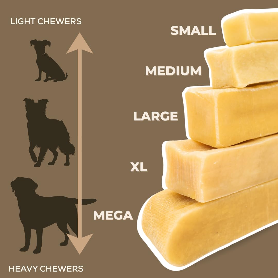 Bully Bunches Yak chews Himalaya, origen ético.