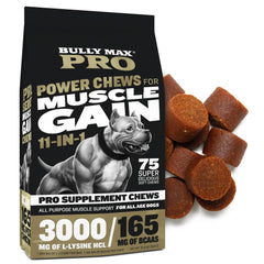 Bully Max Muscle Gain: bocaditos suaves que favorecen el desarrollo muscular de cachorros y adultos.