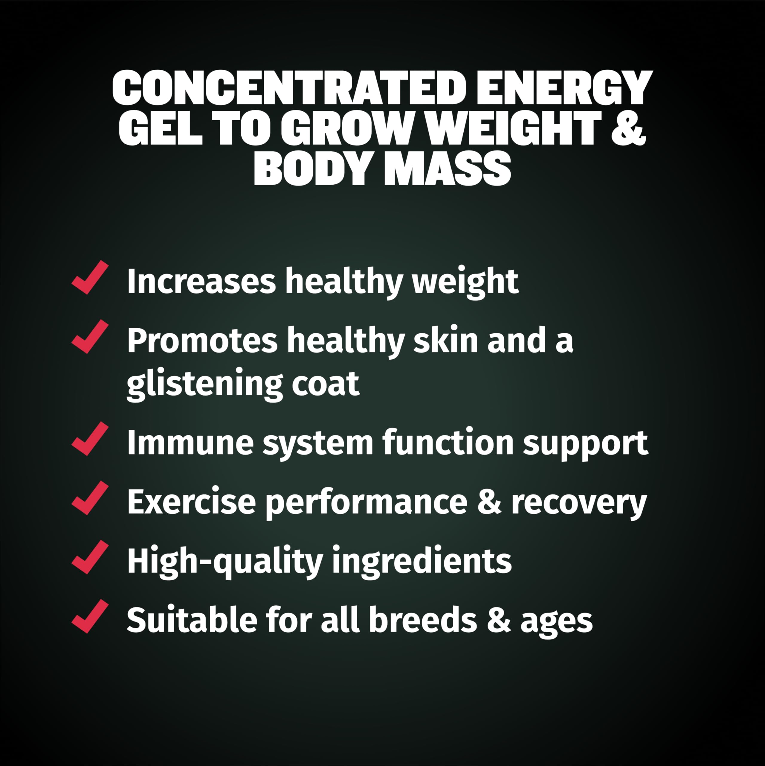 Bully Max omega-3 y proteína para soporte muscular y pelaje brillante.