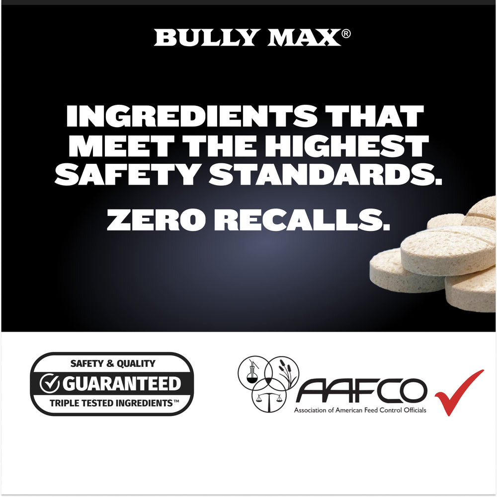 Bully Max respaldo-veterinario: opción recomendada para todas las razas.