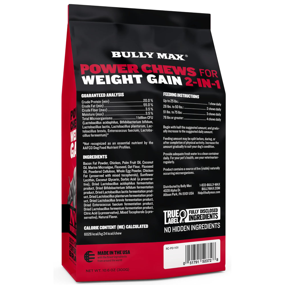 Bully Max Weight Gainer: apto para todas las etapas de vida