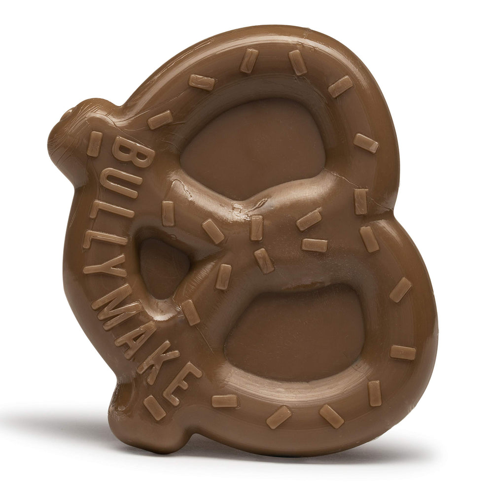 BULLYMAKE juguete duro para perros grandes, resiste mordidas intensas y juego activo.