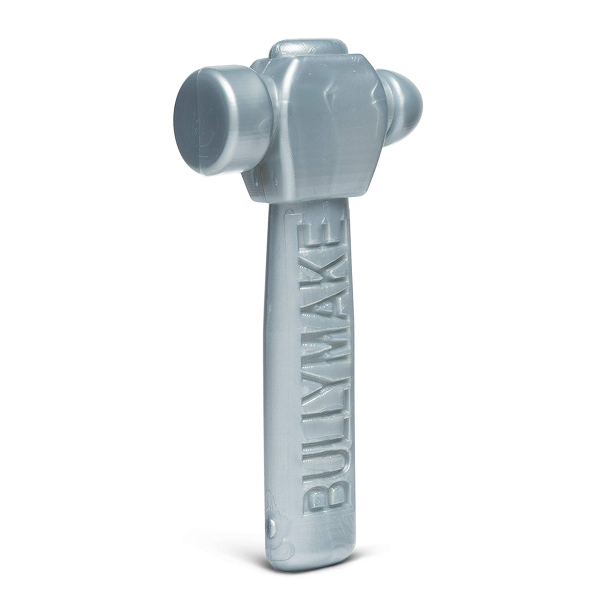 Juguete BULLYMAKE martillo masticable en plata para perros resistentes y felices