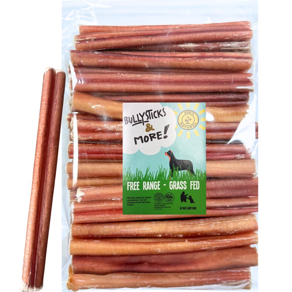 Palito bully de 6 pulgadas de BULLYSTICKS & MORE para perros medianos.