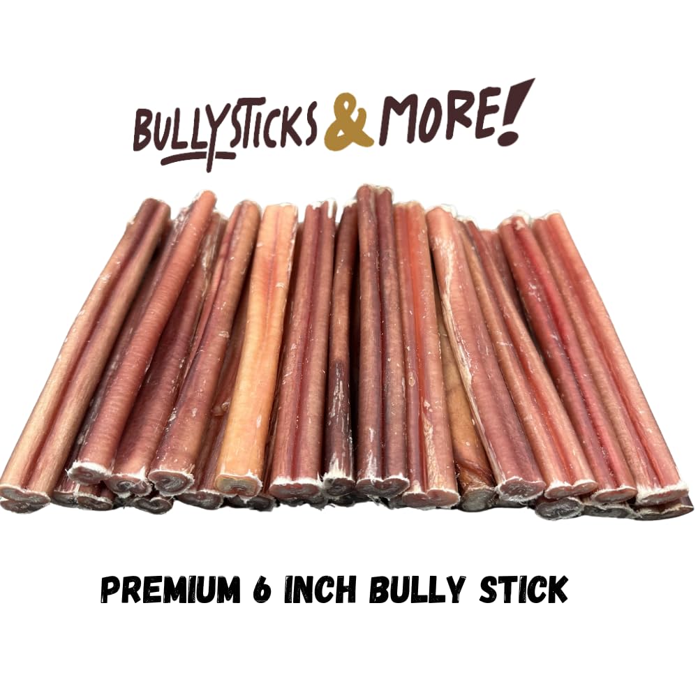 Textura natural de BULLYSTICKS & MORE para mordisqueo prolongado.
