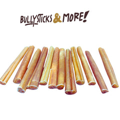 BULLYSTICKS & MORE rollos de mejilla de res sin piel, 15 cm, para masticar